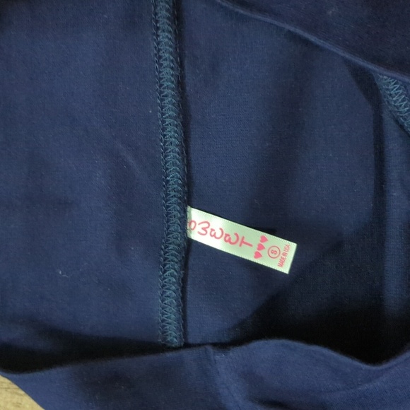 Navy Blue Pencil Skirt - Picture 2 of 3